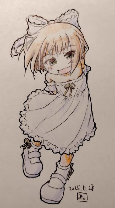 誘ってくれて、ありがとうなんだよ! #駄落書き