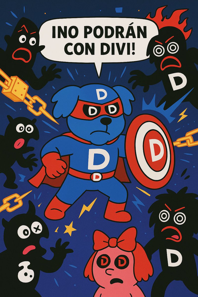 DivinoMonstruo's tweet photo. Él mundo $Div i está siempre en lucha contra las adversidades, los #DiviHackers o descansan pero el #CapitanDivi en su inacabable lucha ganará está batalla, hará @DiviProject un lugar próspero y seguro, https://t.co/NWArdWIqTl