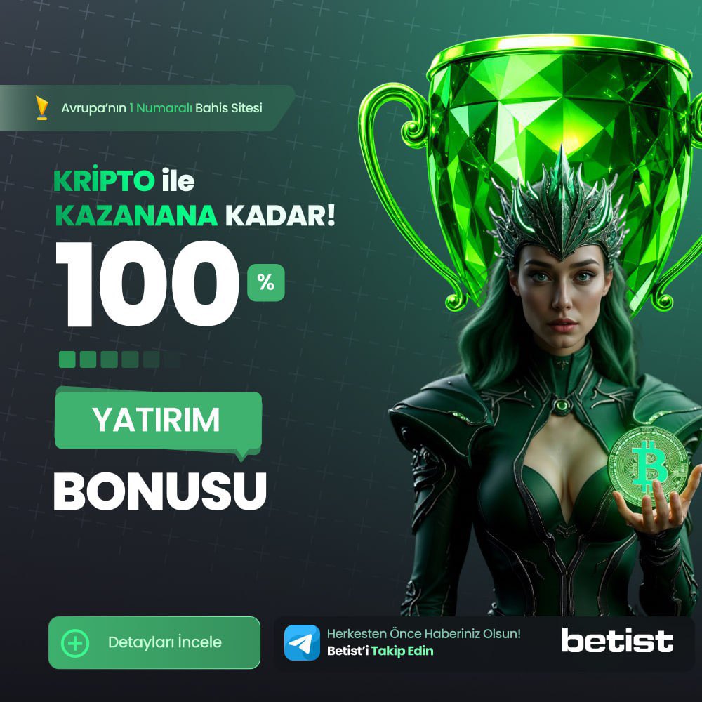 EN İYİSİ! #denemebonusu 

BETİST 💎
Yeni Üye Olan Herkese 1000 TL Deneme Bonusu Hediye !

%100 KRİPTO Yatırım bonusu 

Hemen üye olmak için
cutt.ly/DeSznV2C

#casino #bahis #iddia
