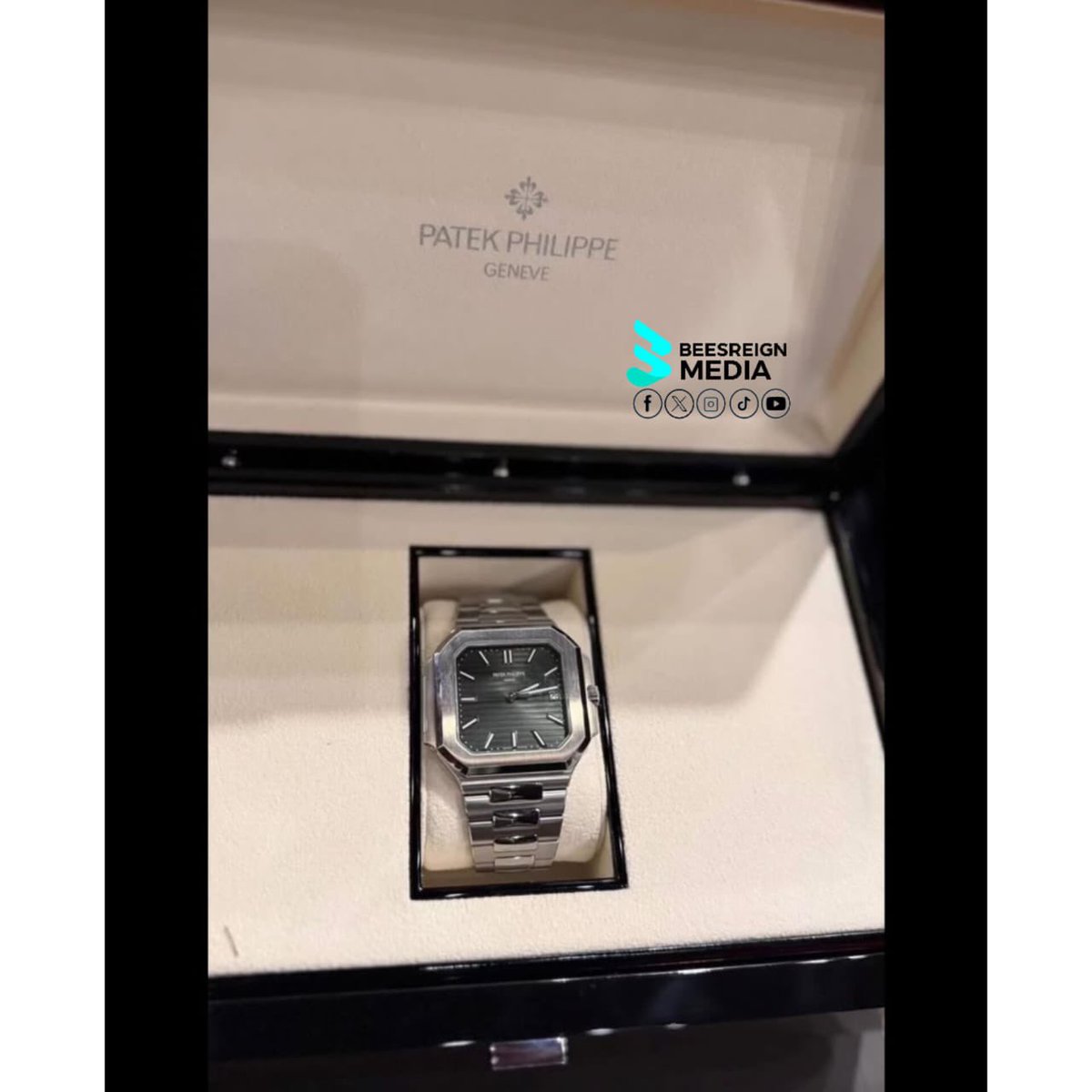 beesreignmedia's tweet image. Davido splurges on a rare $150,000 Patel Philippe, joining tinubu as only owners in Nigeria
Read more on beesreignmedia.com 
#davido #patel #30bg