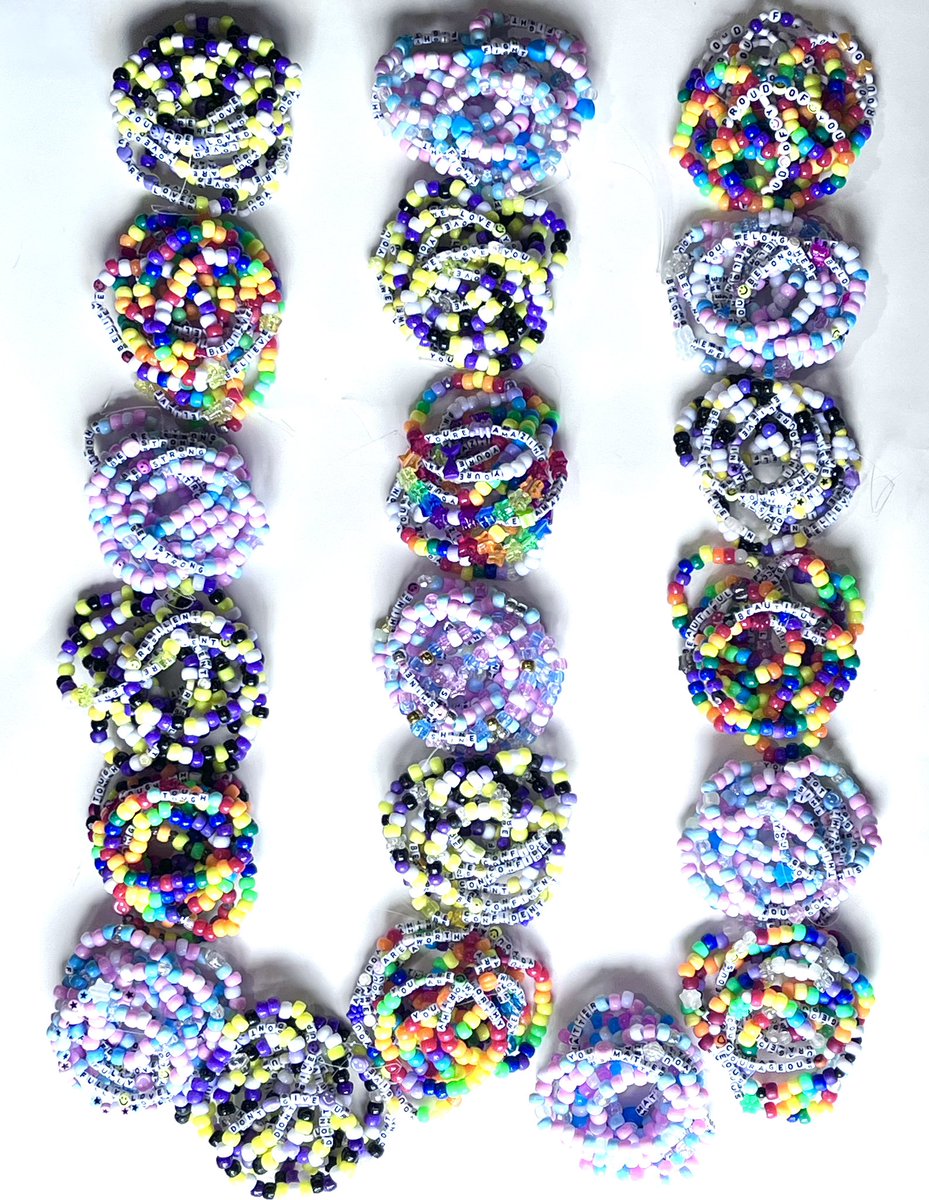 KandiRager's tweet photo. Kandi Bracelets for Pride Parade 

- we can make custom kandi bracelets for you too. What event are you going to next? Special occasions? Remember the date, order from us today !!

https://t.co/jbMEzZ8nAa https://t.co/6JXrQO44zt