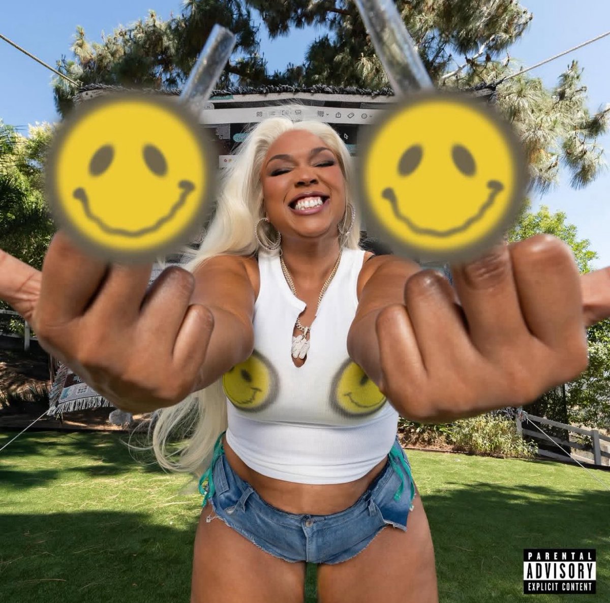 chartslizzo's tweet photo. "MY FACE HURTS FROM SMILING" reached #1 on Guyana Apple Music Top Songs. 

First #1 on Apple Music. https://t.co/b7F96Mol63