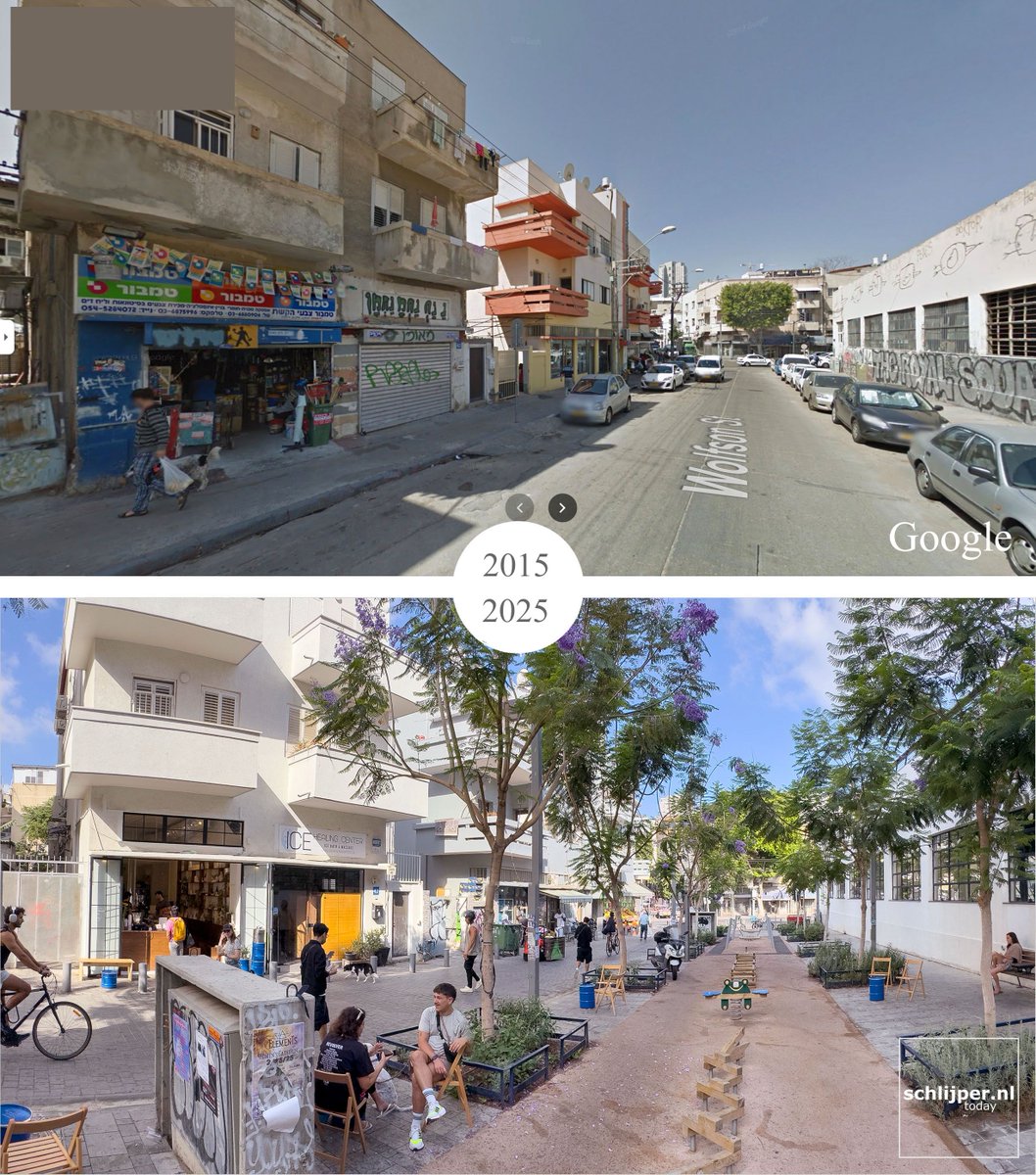 schlijperisrael's tweet photo. It's not a dream. In Tel Aviv it's reality.
#beforeandafterTLV #Wolfson https://t.co/P59xWp2D51
