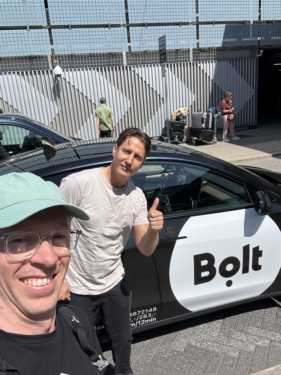 Hans Lõugas (@hanskan) on Twitter photo Great start for Bolt in Copenhagen, <a href="/villigm/">Markus Villig</a>! Landed for a quick city break in time for Bolt launch... Drivers are very happy (still proud for Viggo service quality), great cars, availability & of course intro pricing. Market to grab from U with all the US tourists. Great start for Bolt in Copenhagen, <a href="/villigm/">Markus Villig</a>! Landed for a quick city break in time for Bolt launch... Drivers are very happy (still proud for Viggo service quality), great cars, availability & of course intro pricing. Market to grab from U with all the US tourists.