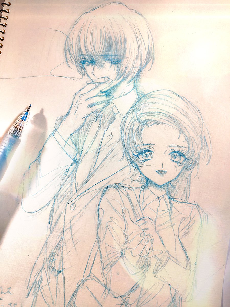 aya1039_'s tweet photo. 幸せな結婚をしてもらいたいです、から思い浮かんだ姉の縁談をことごとくぶち壊す弟の漫画のラフがちょっと面白かったので描き起こしてる… https://t.co/5nkuiK73lp