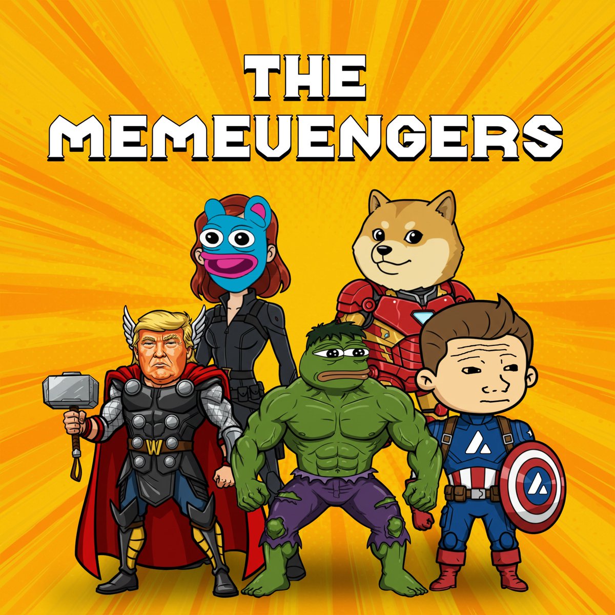 TheMemevengers_'s tweet photo. Hey 🔺

This is your memevengers ⚔️

Who doesn't like heroes?? yes this is the Hero meme coin on @thearena  $MEMEVENGERS

https://t.co/c4kM8vgWP4 https://t.co/23DaMqBsie