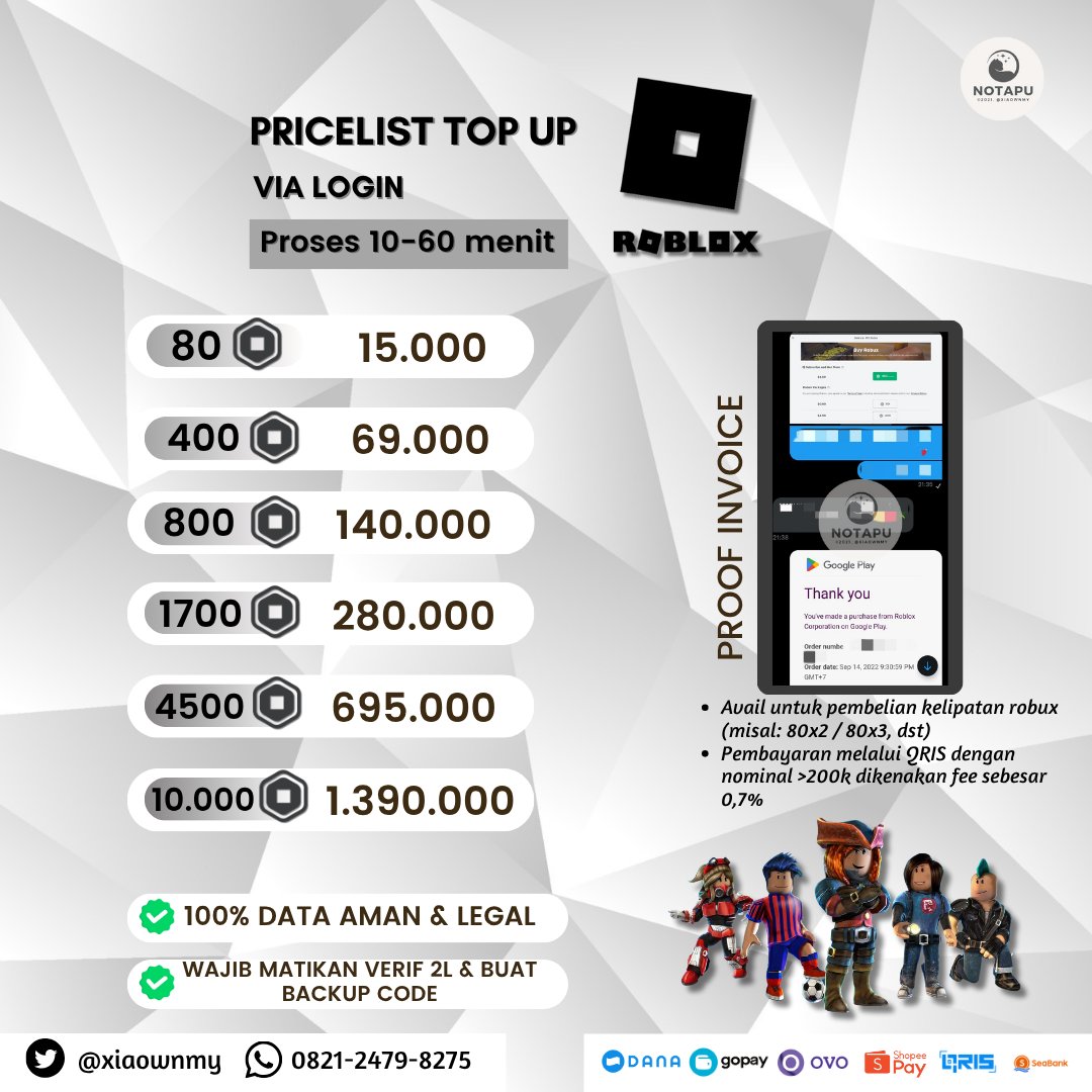 Abe: OPEN! TOP UP GENSHIN, HSR, ZZZ, WUWA, ROBLOX. tweet media