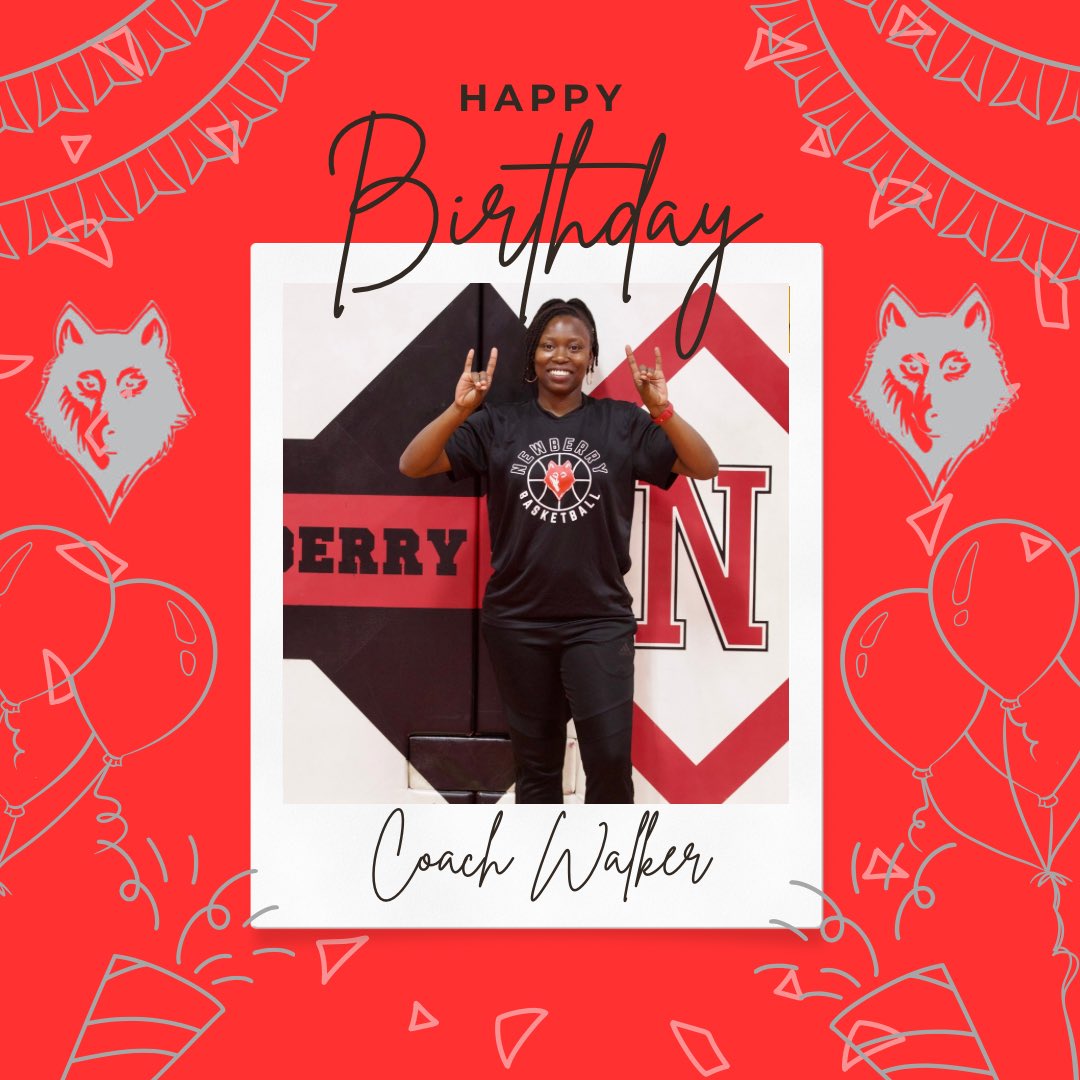 Newberry_womensbasketball (@newberrywomenbb) on Twitter photo Happy birthday to our head coach <a href="/WalkerJohnette/">Coach Walker</a> 🎂🎂 you do so much for this program and we hope your day is as awesome as you are!!! Happy birthday to our head coach <a href="/WalkerJohnette/">Coach Walker</a> 🎂🎂 you do so much for this program and we hope your day is as awesome as you are!!!
