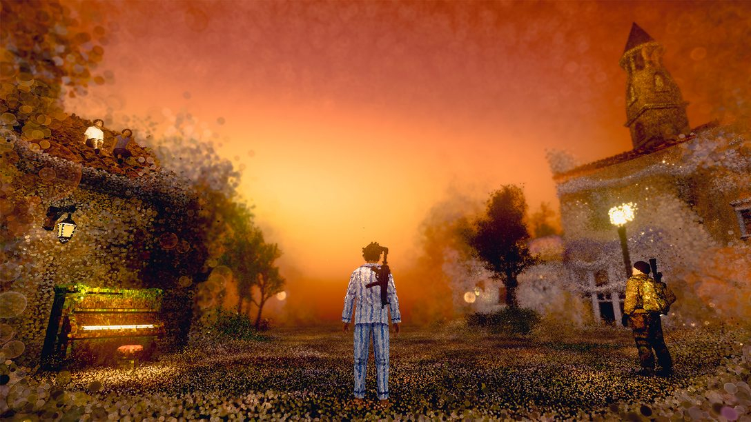 In #DreamsOfAnother besteht die Welt aus schwebenden Partikeln. 🌌
Dank Punktwolken-Rendering auf #PSVR2 wirkt alles traumhaft real – als wärt ihr selbst Teil der Umgebung. ✨

Erstes Gameplay 👉 ps.playstation.com/lKf5Qb352W