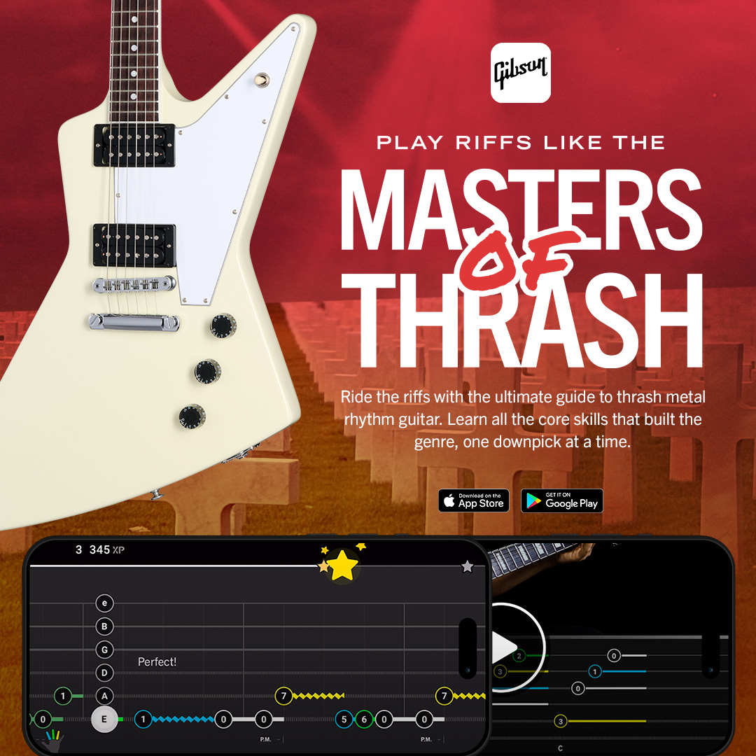 Aimed at beginners looking for a challenge, this guide breaks down the essential rhythm guitar techniques behind the genre’s most crushing riffs—all building to a full song that lets you thrash like the masters.

Download Now: ow.ly/gpL250WaTUs