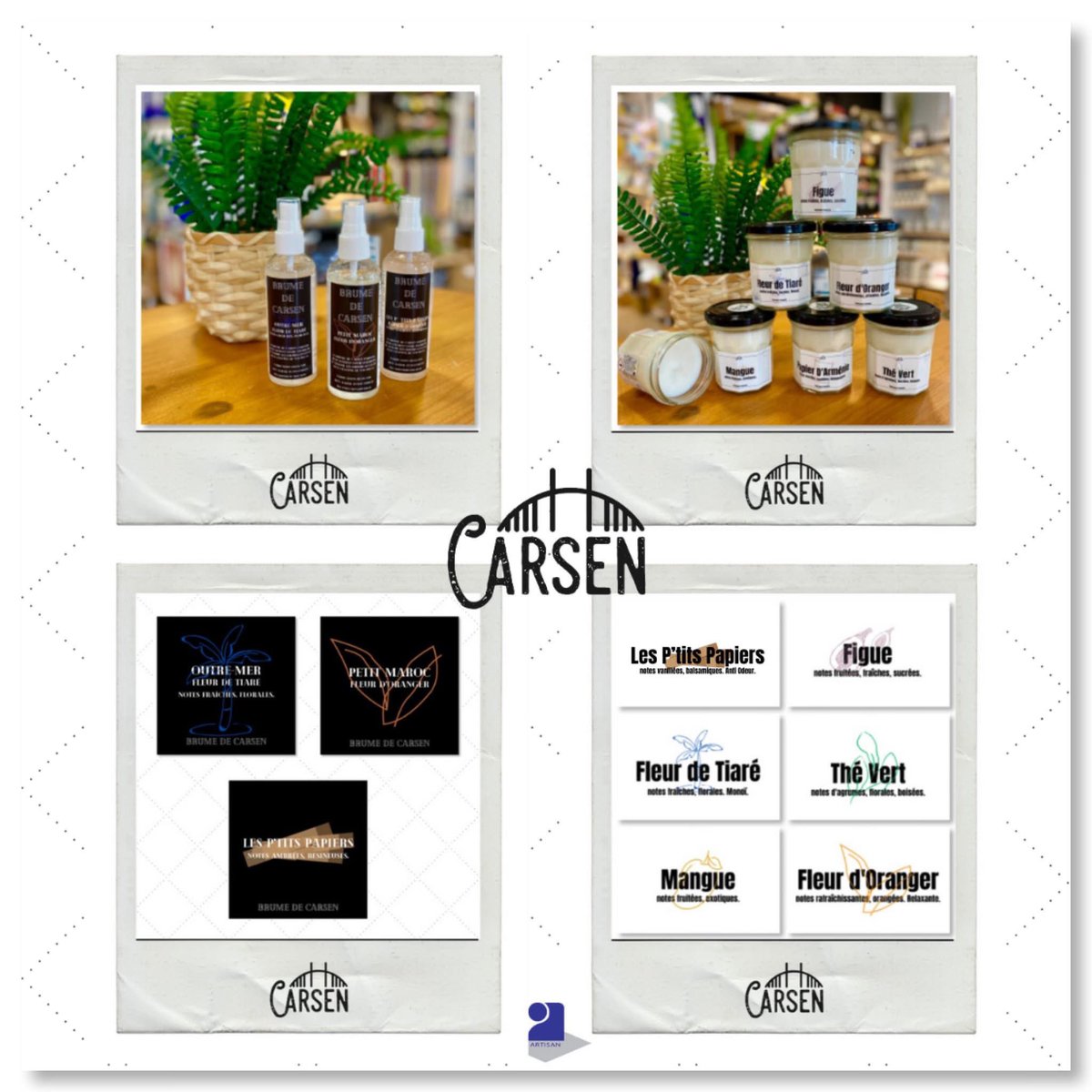 carsen44600's tweet photo. Carsen - bougies et brumes • https://t.co/y4wbTdRzFd • infos, boutiques • #carsen • #bougiesnaturelles #bougies #ciredesoja #sansogm #mecheenlin #candle #candles • #brumes #parfumdambiance • #senteurs #sanscmr #sansphtalates #fragrance • #artisan #createur #madeinfrance • https://t.co/2Ursco44Gi