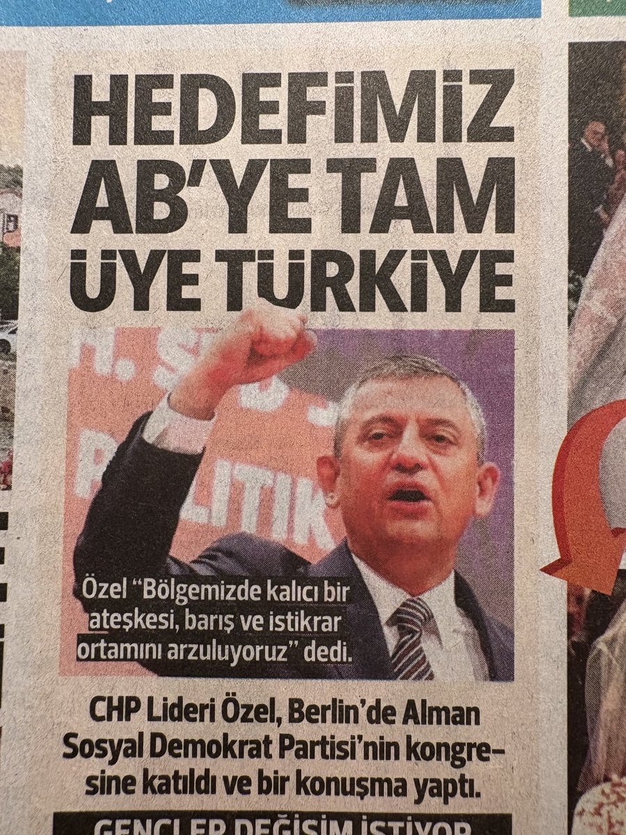 Kendinizi kandırırsınız. Çoktan bitti o iş. AB de bitti, AB'ye tam üyelik de bitti. Yapılacak şey konu bazlı somut ve gerçekçi işbirlikleri.