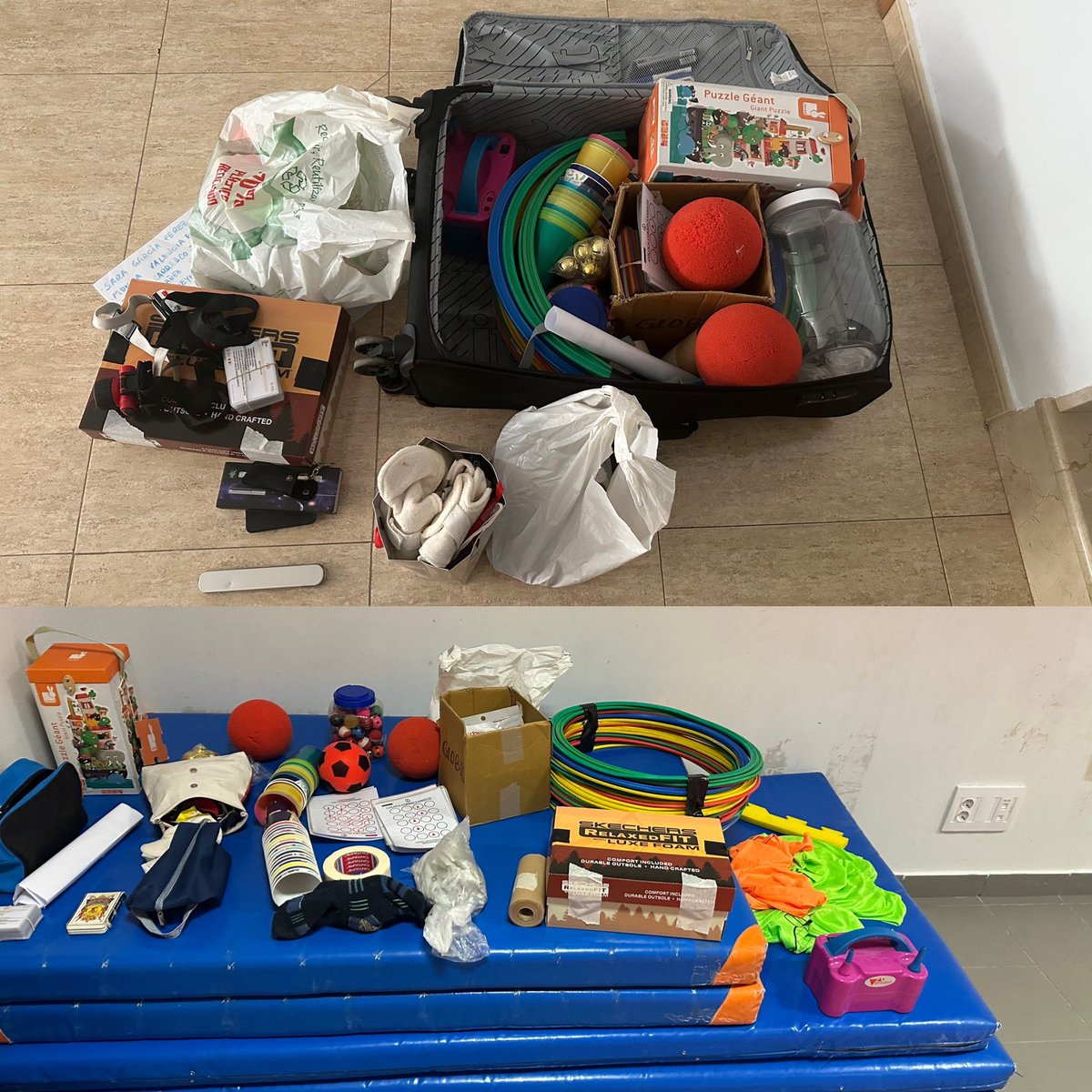 Cada maestrillo tiene su “maletilla”. Material para el taller IDA (funciones ejecutivas). Siempre llevo material y actividades extra por si el ritmo o grupo lo requiere <a href="/EExcelente/">Escuela Excelente (AMICE)</a> <a href="/rafadavilo/">Rafa Dávila</a> #claustrovirtual #edufis #educación #physed #familiaedufis #escuela