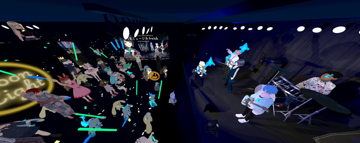 toto403's tweet image. BLUE FLAME Short LIVE 25'06 cluster.mu/e/9d1db8f2-24c… #BLUEFLAME #VRバンド #おはよう真夜中 #cluster 
素晴らしいライブでした