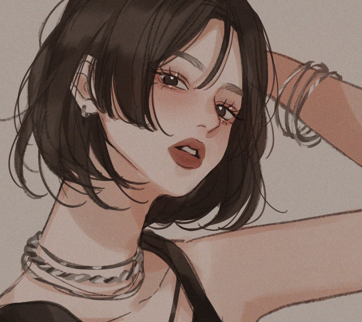 #絵描きさんと繫がりたい 
#初夏の創作クラスタフォロー祭り
#絵柄が好みって人にフォローされたい

X始めてお友達全然いないので…⟡.·
RT中心に巡回します！💕
(あげ直しすみません；；；)