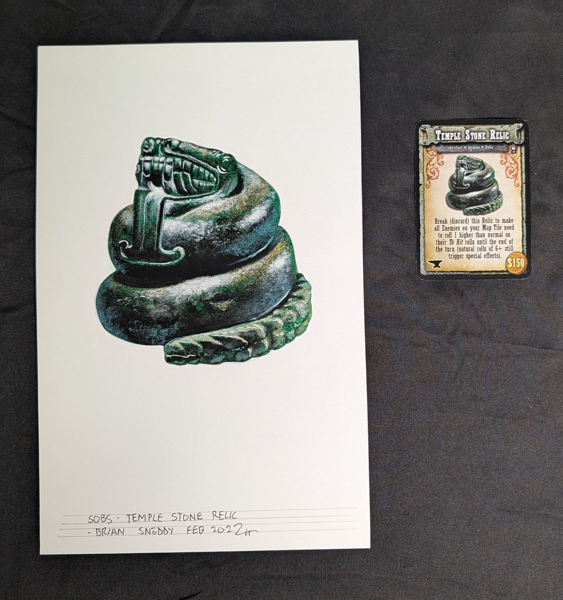 The Roll-To-Move 2025 Art Auction is live! Items are ending over the next day or two, so be sure to check it out and maybe grab yourself a piece of Brimstone history!

ebay.com/usr/templar01

#shadowsofbrimstone #rolltomove #tabletopgames #tabletopgaming #boardgames #boardgame