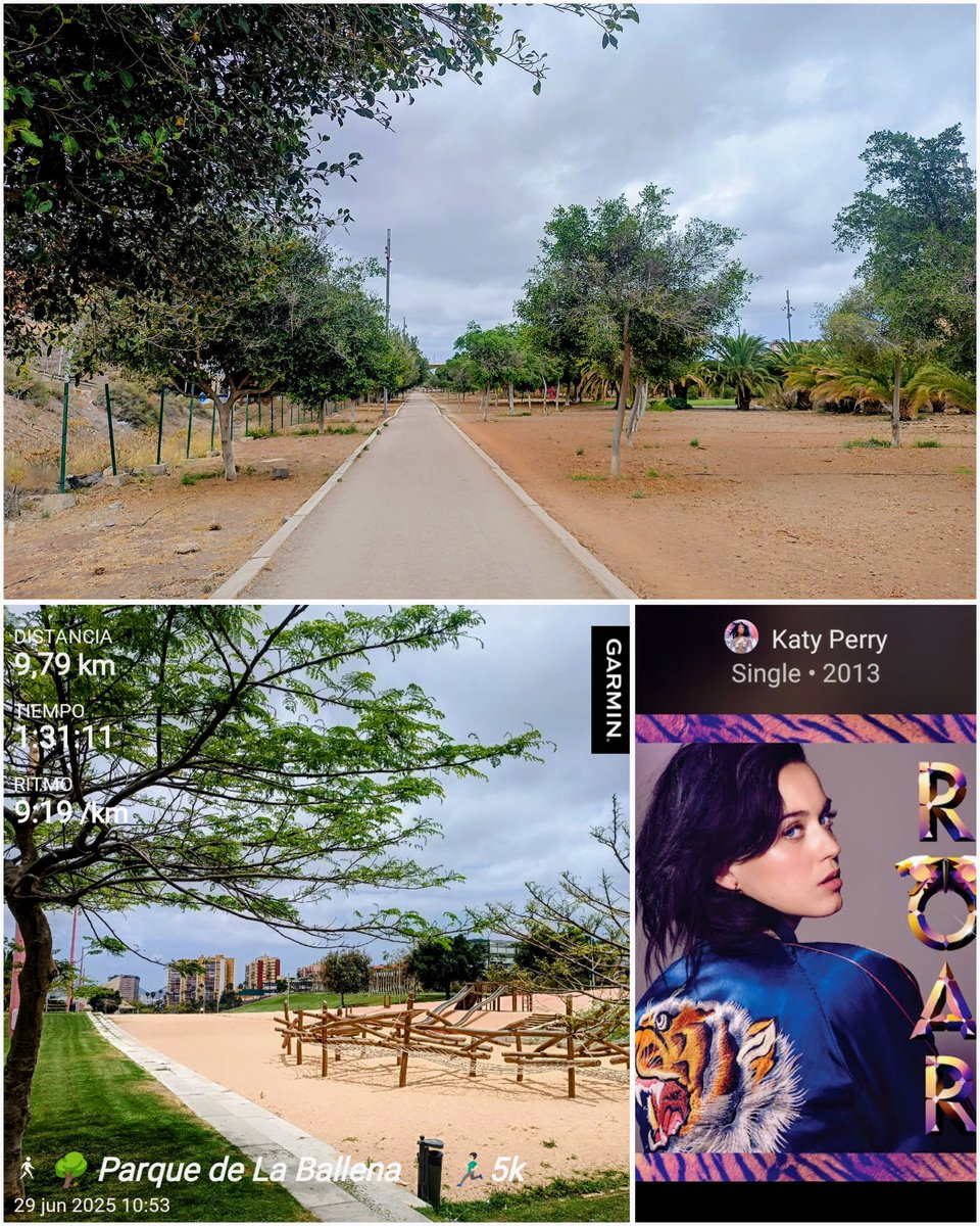 BiciGranCanaria's tweet photo. 🚶‍♂️4k🏃🏻‍♂️5k🏋️20'
Al parque a moverme 2hr.
🌳#ParqueDeLaBallena
☁️#MeteoGC 🕚🌡️25°
🎧@KatyPerry
#LasPalmasDeGranCanaria
#GranCanaria
#Correr #Runnner
#Running #Jogging #Finisher42
#RunningLife #LoveRunning
#Carrera #CarreraAPie
#MuscleExercise
#DIABETESTIPOFREE
#MUÉVETEFRENTEALCÁNCER https://t.co/fbhUA6XbS7