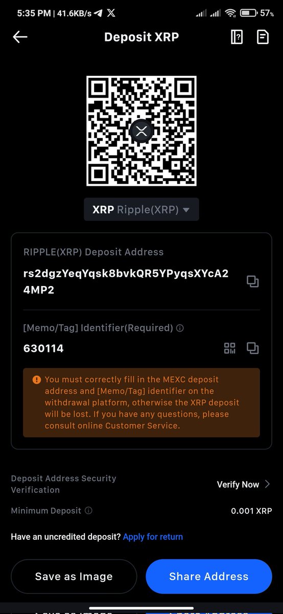 MSKhan26593's tweet photo. @Call4Tokentalk Xrp address 👇
rs2dgzYeqYqsk8bvkQR5YPyqsXYcA24MP2

Memo👇
630114 https://t.co/wKI9bQEdrn