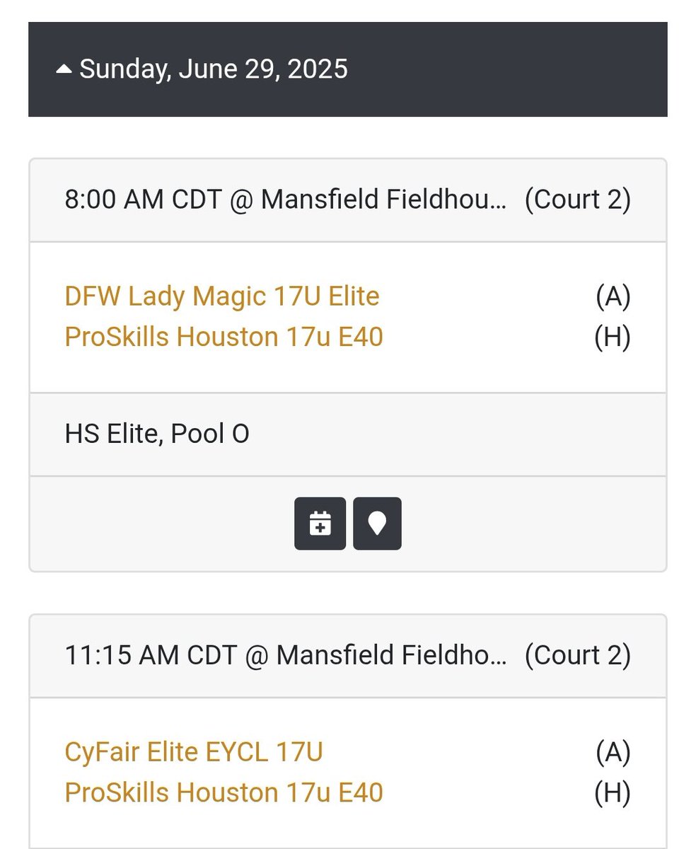 Yesterday, my team and I won against IFN 17U Houston (59-58)! Today, we have two games at 8AM and 11:15AM. Come check us out before heading off!