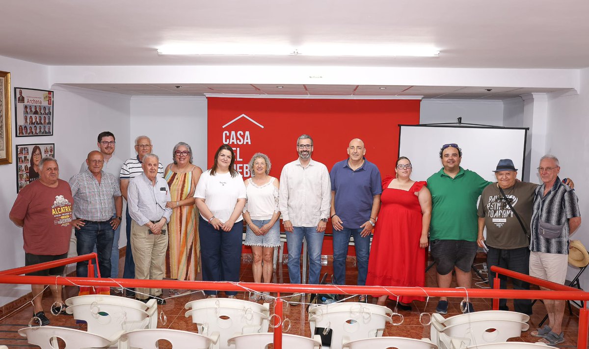 Enhorabuena, Samuel Moreno, nuevo secretario general.

Gracias a todos los compañeros y compañeras del <a href="/PSOEARCHENA/">PSOE ARCHENA</a> por vuestro compromiso y trabajo incansable. 

Contáis con todo el apoyo del <a href="/PSOE_RM/">PSRM - PSOE Región de Murcia</a> para lograr el cambio que Archena necesita. 

¡Me tenéis a vuestro lado!