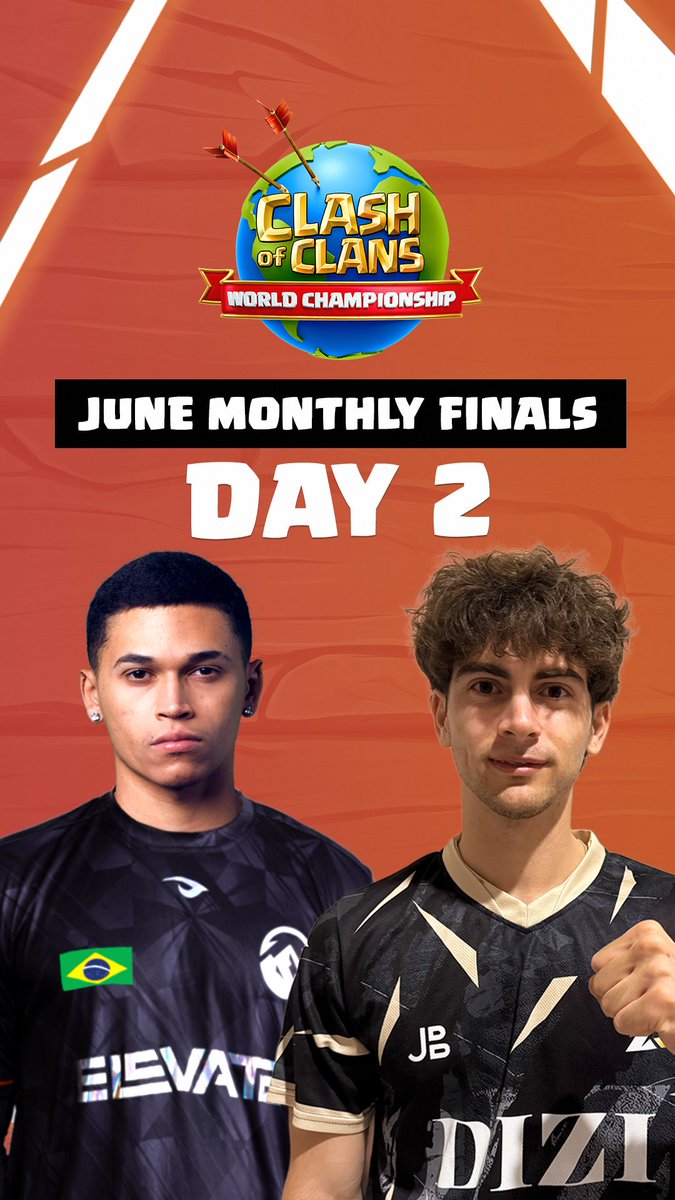 Style_coc's tweet photo. D O M I N G O ! 🥳

Hoy se decide todo. Locura total de qualy! 😍

🏆 Clasificatorio al Mundial - Junio - D2

✅ Team Elektros 🆚 Only BADZ
✅ Vatic Esports 🆚 Tribe Gaming
✅ ELEVATE 🆚 DIZI x STMN

💰 39.000$ + Golden Ticket en juego

18:00🇪🇸 13:00🇦🇷 10:00🇲🇽

🖥️ https://t.co/ElhfZjZPpN