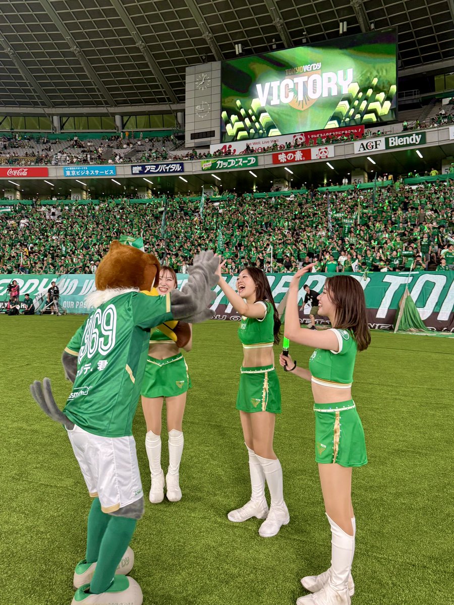 勝っタッチ🙌💚 本日の試合は深澤選手のゴールにより見事勝利
