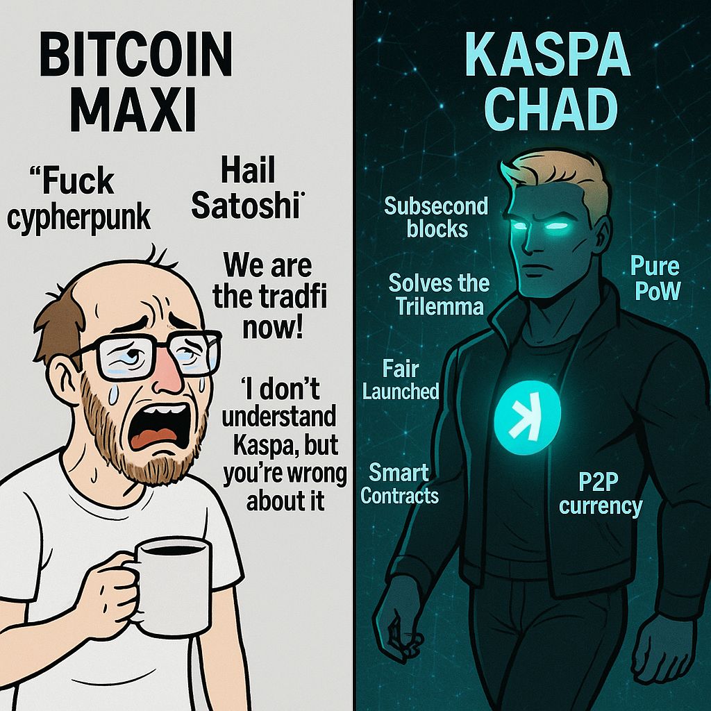 I love $BTC. I always will; for its fundamentals, its purity, its revolution.

But somewhere along the way, Bitcoiners became what they once fought: the new TradFi. Dismissing innovation. Gatekeeping progress.

They had every chance to evolve; to stay curious, to embrace new