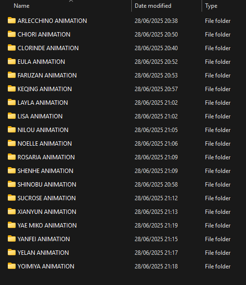 XrillzEdits's tweet photo. This is my characters animation list for the next few weeks, i hope i can animate them all. https://t.co/rgHMU9rG5E