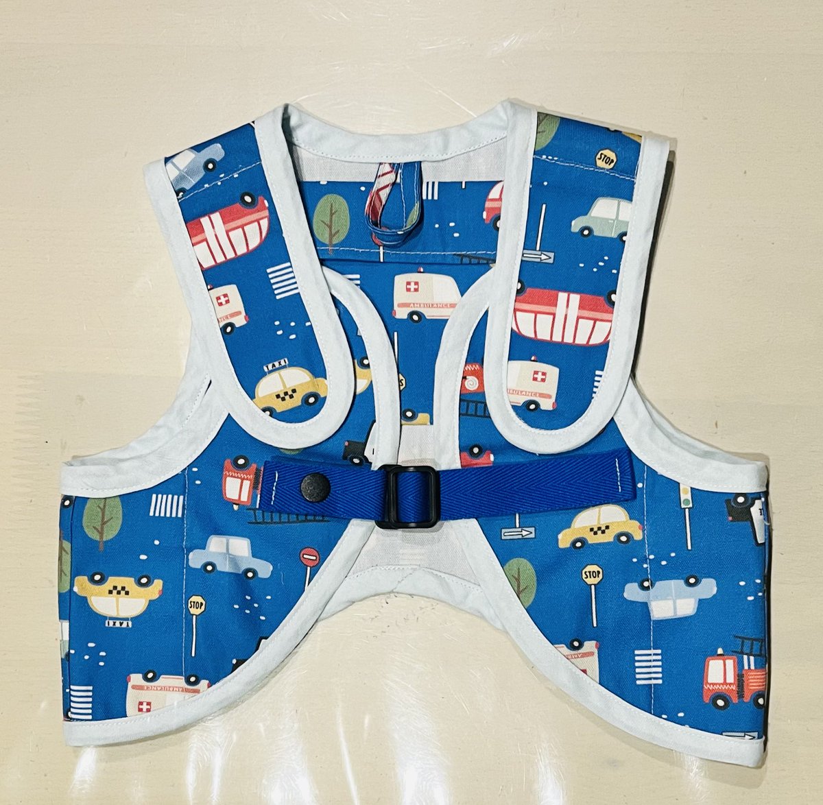 今回のオーダー品✨️
これからの時期に欲しい保冷ベストを製図から作成させて頂きました🥰
お子様の好きな柄で、酷暑も楽しく乗り越えてくれたらいいな✨️
#ココナラ  #子供服 #ベビー服 #保冷ベスト #ハンドメイド #オーダーメイド