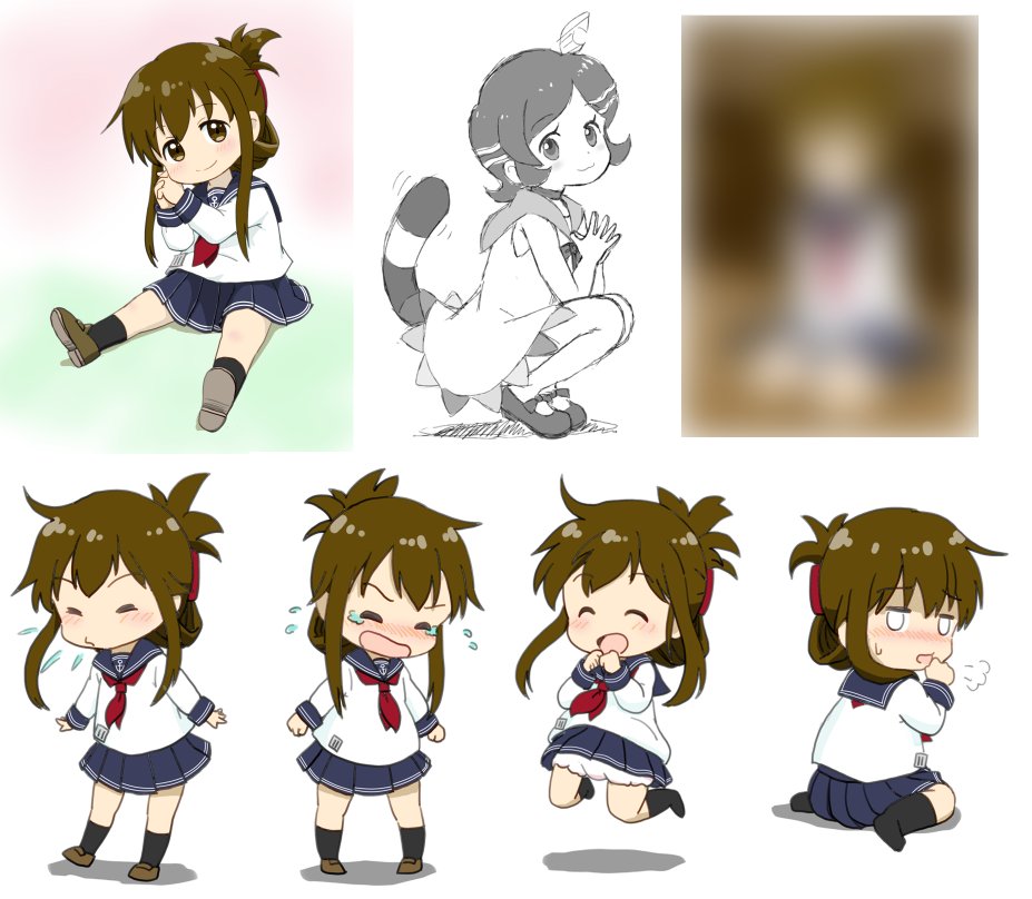 zasshu_neko's tweet image. #今月描いた絵を晒そう 
半分以上リメイクでお茶を濁した