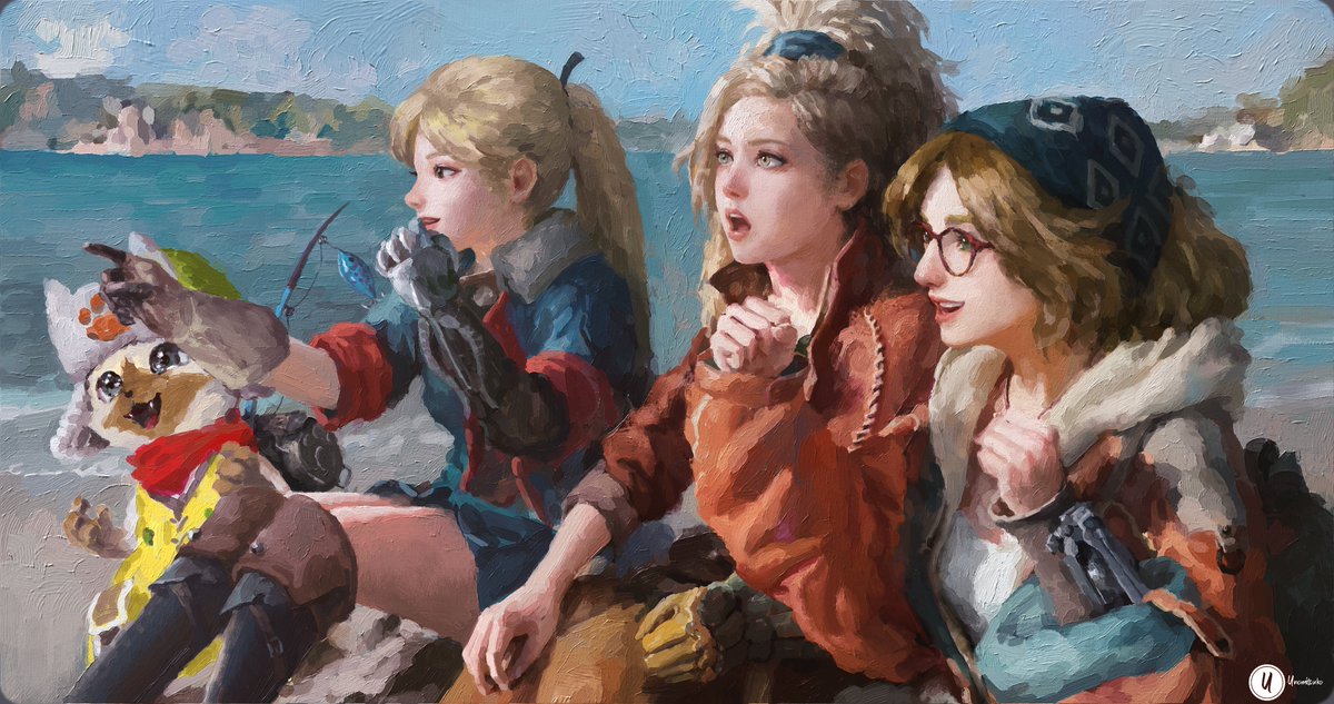 UnoMitsuko's tweet image. What is that?
#MHWilds #モンハン #fanart