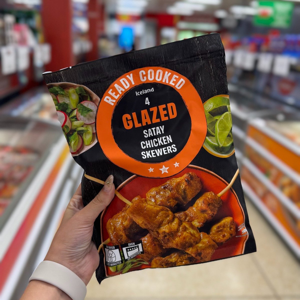 FaradayRetail's tweet image. Sunday cravings solved!
 Grab tasty chicken skewers at @IcelandFoods  and make your lunch extra special. #pickybits #icelandfoods #chickenskewers