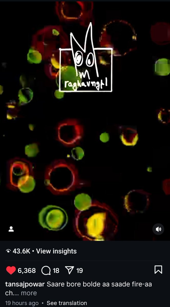 raghavredux's tweet image. Peep the likes 
This is actually fucking insane