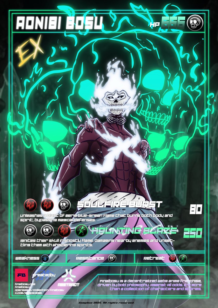 Insane progress on the TCG <a href="/semplicegmi/">S3mplice</a> is making for my <a href="/finalbosuX/">Finalbosu</a> Aonibi 青鬼火 !
Can't wait to see the final result. Great work 🤝