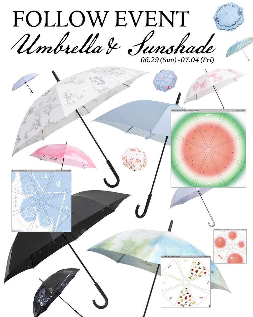 #RT이벤트 : SUMMER EVENT☂️
Thank you for your love🫶

RT 추첨 세분께 블루밍테일 우산 중 원하시는 우산 보내드릴께요!

이번 여름도 블루밍테일 우산을 찾아주시는 감사한 고객님들🥹 감사한 마음으로 여름맞이 이벤트 준비했어요!

🎁경품 (추첨 3인)
블루밍테일 우산(신상품 포함) 중 1종