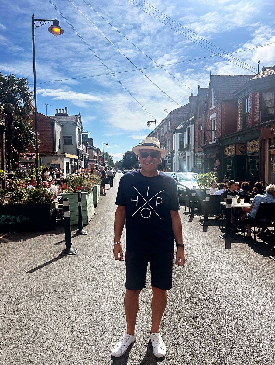 Lark Lane Liverpool yesterday 
A whole lotta fun crammed into one street…