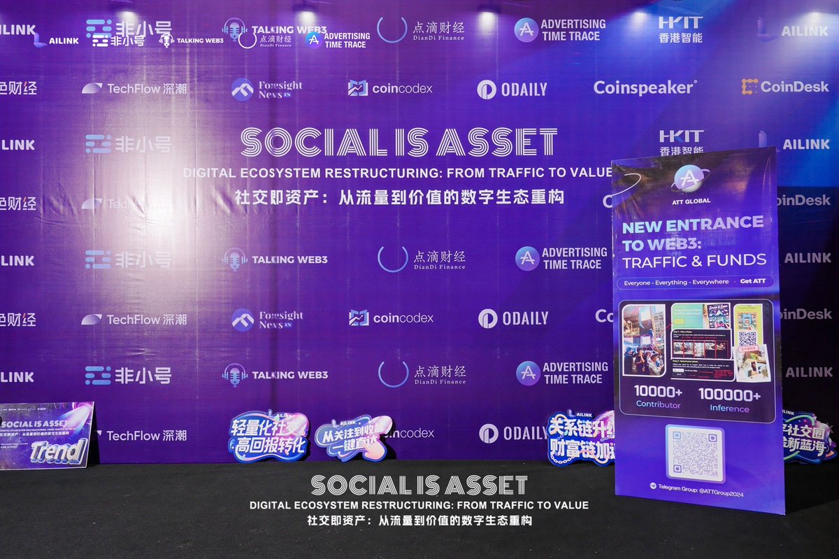 aiwayworld's tweet photo. 🚀 On June 28, ATT Global teamed up with Feixiaohao and Talking Web3 to co-host “Social is Asset: From Traffic to Value” in Phu Quoc, Vietnam!

The event brought together nearly 150 builders, degens, investors, and community members from Korea, the U.S., Japan, and beyond. Industry speakers shared valuable insights across Web3 security, RWA, and SocialFi.

🔥 Massive thanks to everyone showing love for ATT Global’s latest moves across Hong Kong, Indonesia, and Vietnam.

We’re just getting started — next stop loading… 🌐👀
