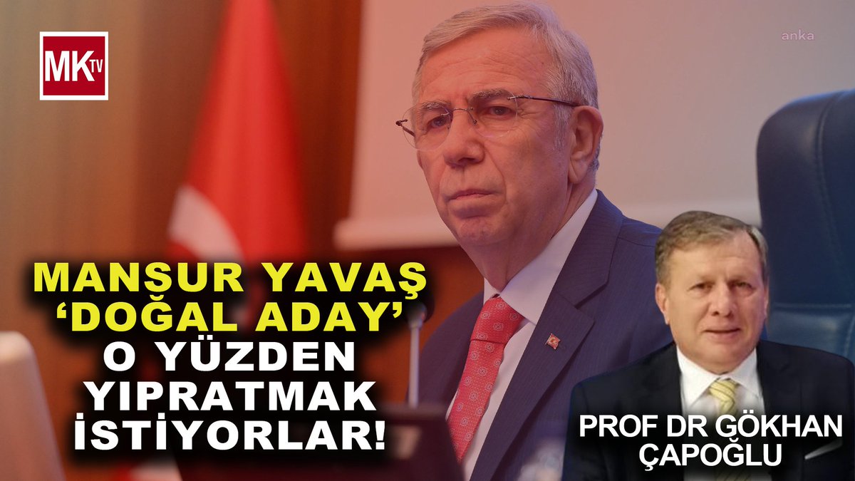 MK HABER TV (@mkhabertv) on Twitter photo 🗣️'MANSUR YAVAŞ BU ÜLKEYİ 6 AYDA DÜZLÜĞE ÇIKARIR!' Prof Çapoğlu'ndan Çok Çarpıcı Sözler!
youtu.be/wUOXdo3ZITw
<a href="/CapogluGokhan/">Gökhan Çapoğlu</a> <a href="/gizemfidanhaber/">Gizem Fidan</a>
#mansuryavaş #mansur #mktv #sondakika 🗣️'MANSUR YAVAŞ BU ÜLKEYİ 6 AYDA DÜZLÜĞE ÇIKARIR!' Prof Çapoğlu'ndan Çok Çarpıcı Sözler!
youtu.be/wUOXdo3ZITw
<a href="/CapogluGokhan/">Gökhan Çapoğlu</a> <a href="/gizemfidanhaber/">Gizem Fidan</a>
#mansuryavaş #mansur #mktv #sondakika
