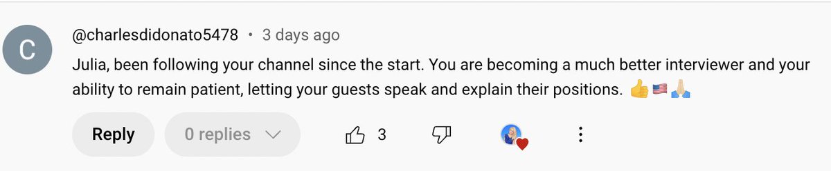 JuliaLaRoche's tweet image. 55,083 of the nicest people on the internet.
On my show, the guest, not the interviewer, is the star. We like to listen and learn, even if it takes 20 minutes to answer a question (23:51 is the record for a single answer)! I call it my 90-10 rule, where I try to only speak 10%…