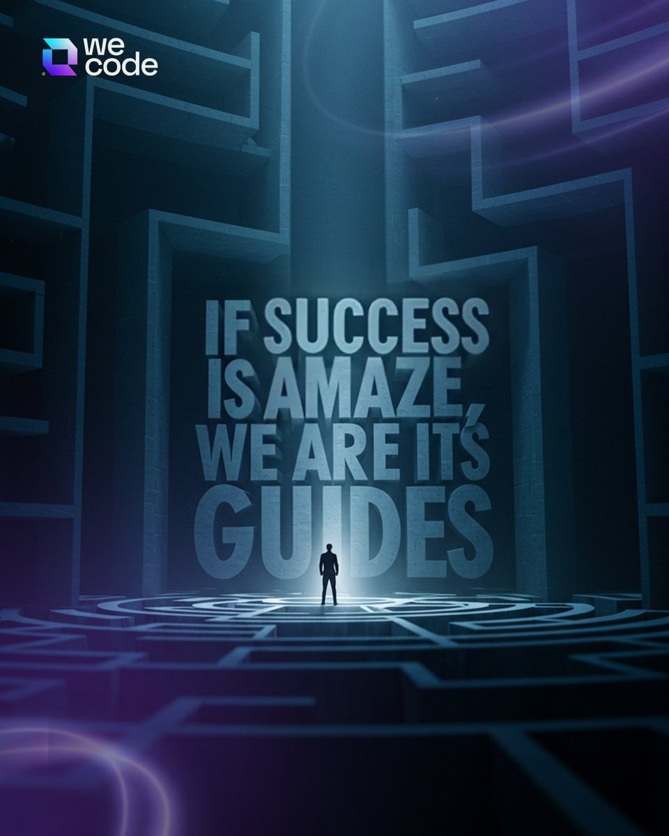 wecode_ai's tweet image. At WeCode, we know success needs more than effort, but expert guidance. we walk with you, arming you with the strategies and tech necessary to conquer any challenge. if success is a maze, we're it's guides, illuminating the optimal path forward.
Choose your path, contact us now.
