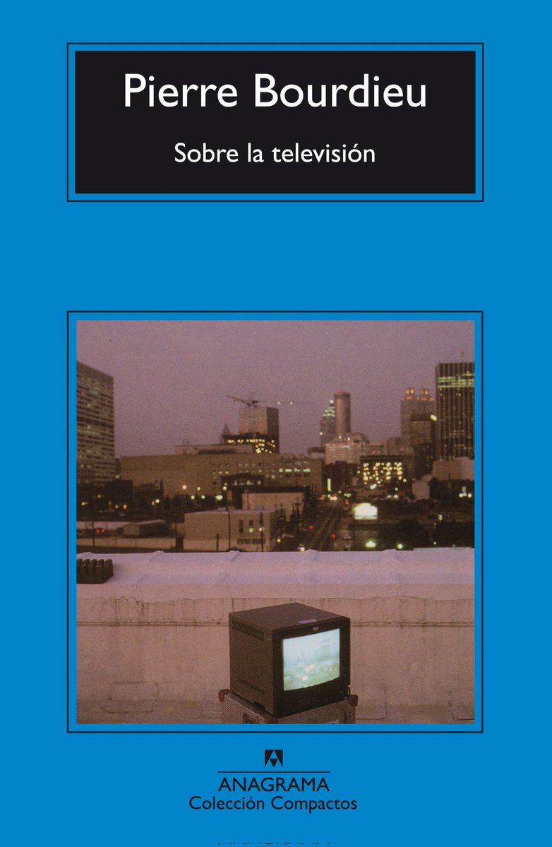 Sobre la televisión.

Autor: Pierre Bourdieu
Temática: Sociología
Editorial: Anagrama
Link: acortar.link/rMqeuq
Apóyanos en: paypal.me/libroscultura7