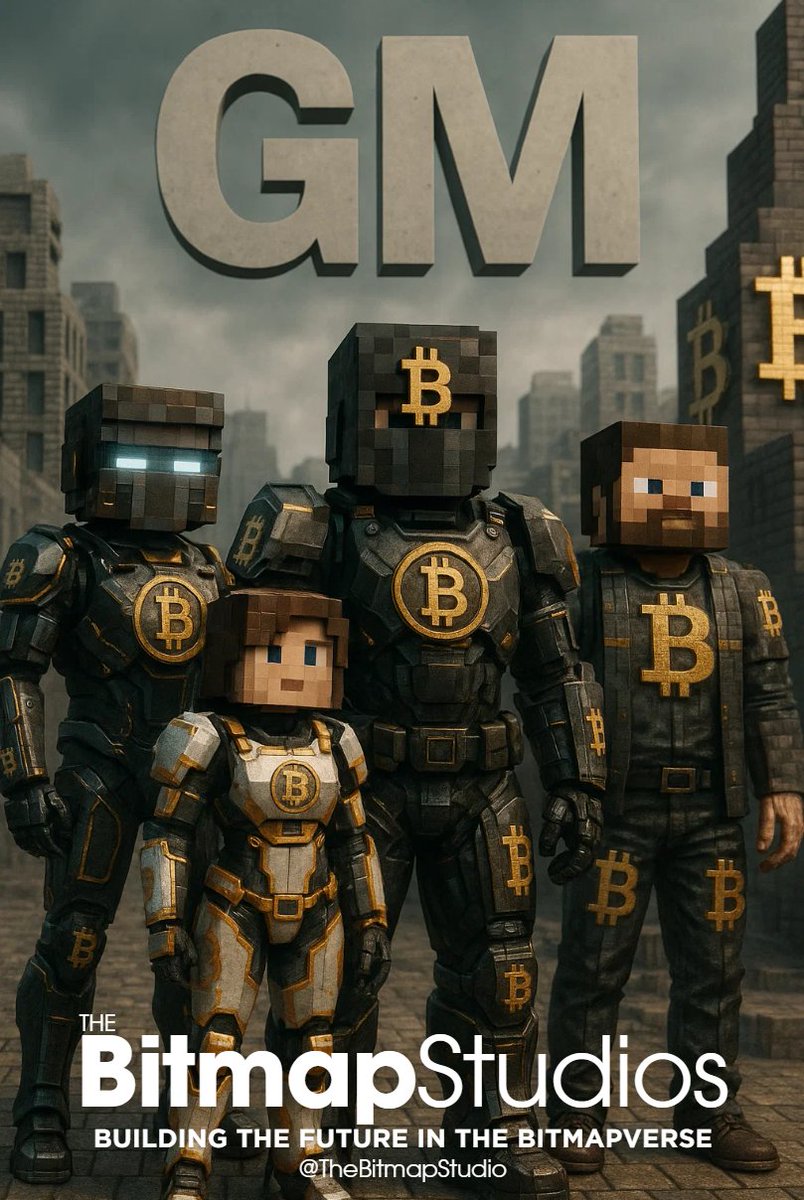 GM Metaverse Crew! ✊🟧 #Bitcoin #Ordinals #Bitmap