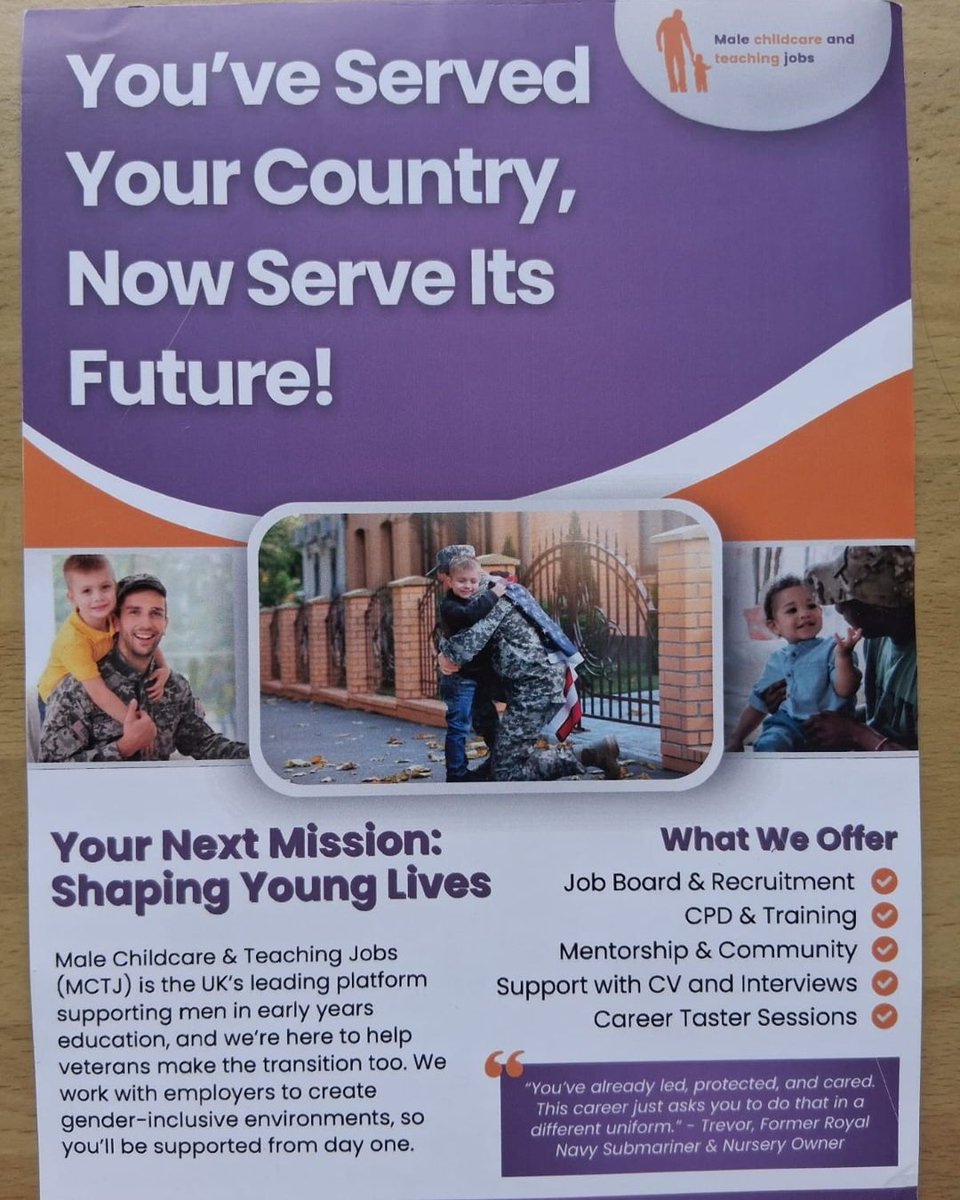 Male Childcare and Teaching Jobs tweet media