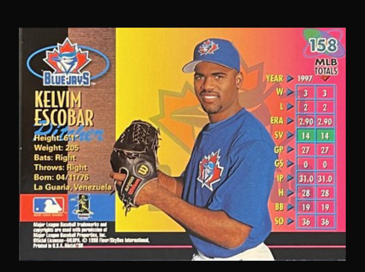 Hace 28 años me convertí en el venezolano #96 en debutar en la gran carpa @mlb @bluejays  🙌🏾🙌🏾🙌🏾🙌🏾💪🏾 parece que fue ayer 😮‍💨😮‍💨😮‍💨
