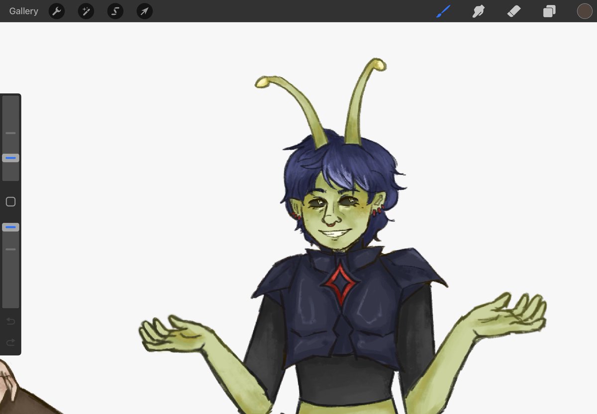 akrihex's tweet photo. Making artfight ref 

#artfight2025 #art #drawings #artfightteamfossils https://t.co/H2iOUkEeqe