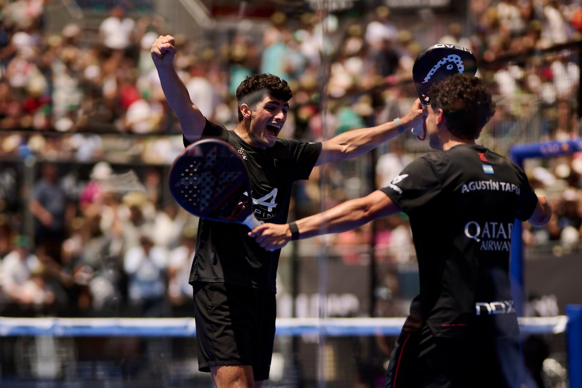 Premier Padel (@premierpadel) on Twitter photo <a href="/Arturocoello__/">Arturo Coello</a> <a href="/agustapiacarp/">Agustin Tapia</a> <a href="/FrancoStupaczuk/">Chaqueรฑoโข</a> ๐๐ ๐๐๐๐ ๐ฃ๐๐ข๐ก๐ฆ ๐๐ก ๐ฉ๐๐๐๐๐๐ข๐๐๐ ๐๐ป @arturocoello__ <a href="/agustapiacarp/">Agustin Tapia</a>
They do it again but this time in the Plaza Mayor de Valladolid! The pair celebrate their first title on the iconic Plaza and their 5th ๐ this season!
๐ Results & match stats: <a href="/Arturocoello__/">Arturo Coello</a> <a href="/agustapiacarp/">Agustin Tapia</a> <a href="/FrancoStupaczuk/">Chaqueรฑoโข</a> ๐๐ ๐๐๐๐ ๐ฃ๐๐ข๐ก๐ฆ ๐๐ก ๐ฉ๐๐๐๐๐๐ข๐๐๐ ๐๐ป @arturocoello__ <a href="/agustapiacarp/">Agustin Tapia</a>
They do it again but this time in the Plaza Mayor de Valladolid! The pair celebrate their first title on the iconic Plaza and their 5th ๐ this season!
๐ Results & match stats: