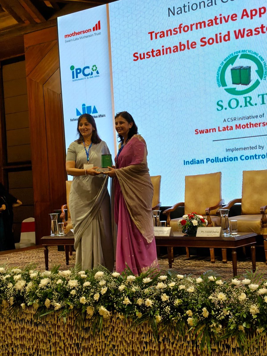 drc_du's tweet photo. Daulat Ram College has been awarded the 2nd Position for Exemplary Performance under Project S.O.R.T.(Segregation of Organic Waste for Recycling&amp;Treatment), DelhiNCR PhaseVI—a CSRinitiative of the Swarn Lata Motherson Trust, implemented by the Indian Pollution Control Association https://t.co/e3LJDhsFNc