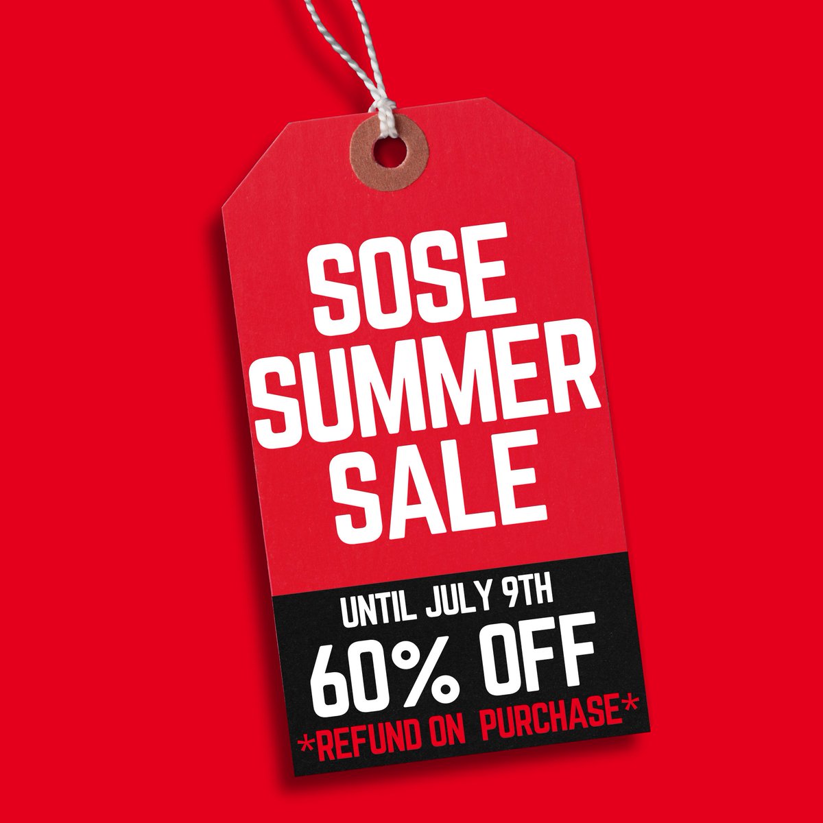 JDS_SL's tweet photo. 🌟 SOSE MEGA SALE! 🌟
🎉 Enjoy up to 60% OFF in-store! 🎉
🗓️ Sale ends on July 9th — don’t miss out!

Here your Uber : https://t.co/qDRd7c8kWg
🛍️ Visit SOSE today and grab your favorite products at unbeatable prices!
⏳ Hurry, while stocks last!
**** REFUND ON PURCHASE **** https://t.co/7uRd8vG60K