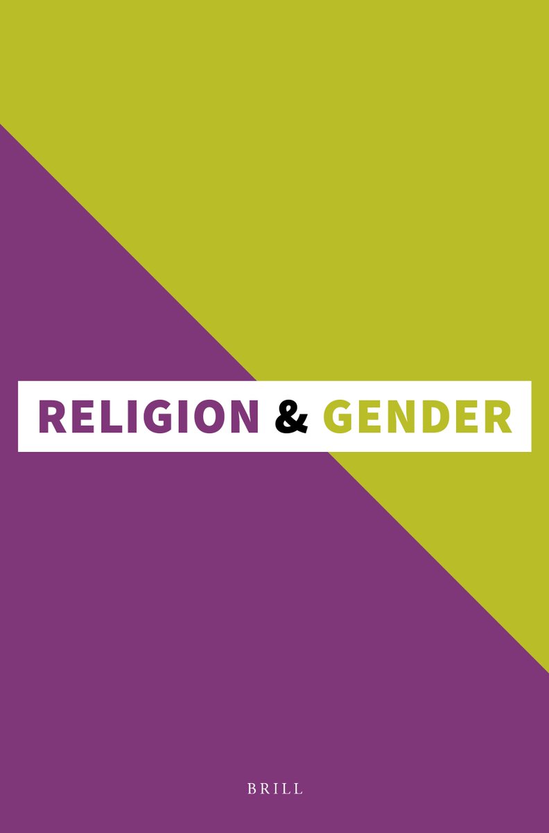 Religion and Gender Journal tweet media