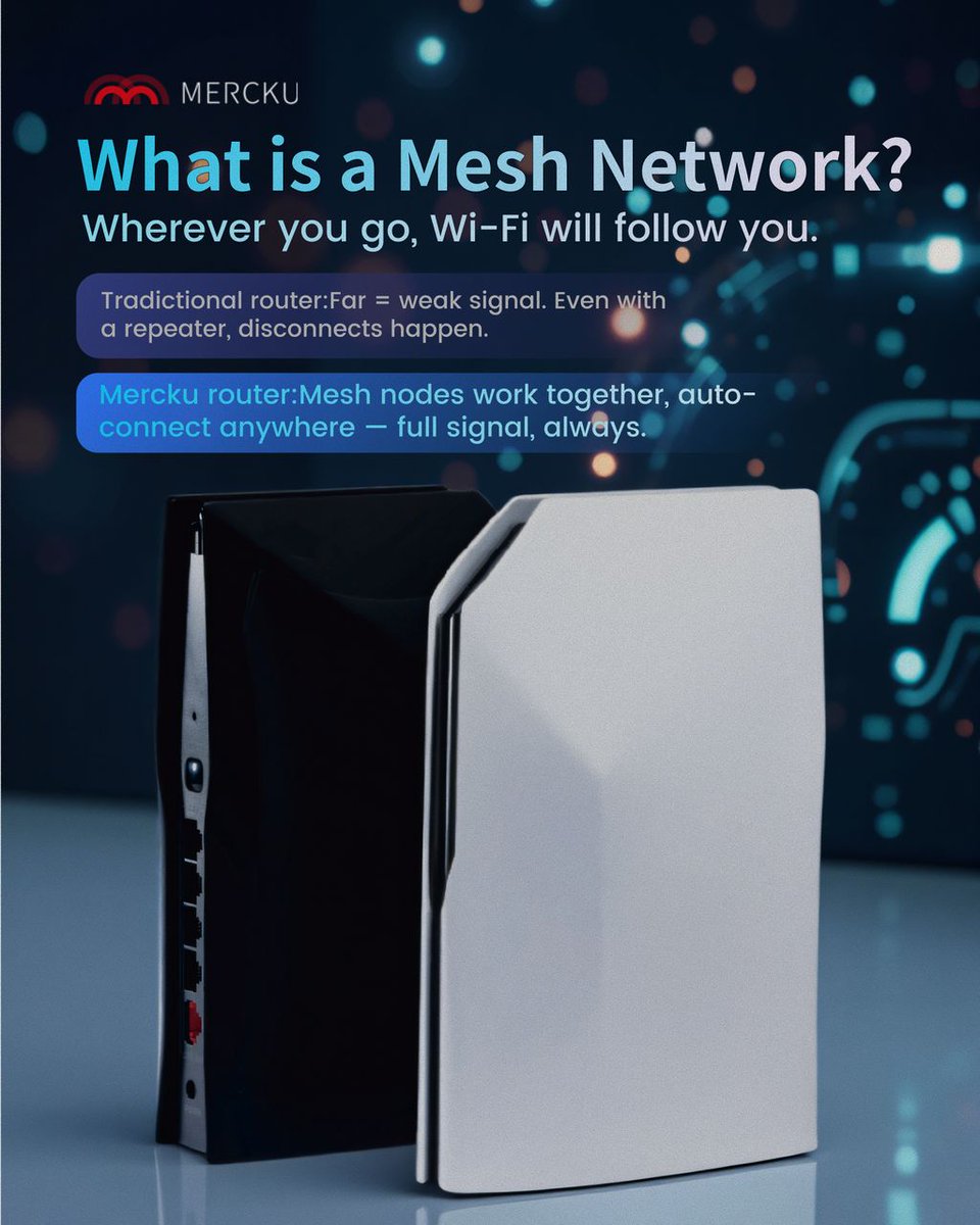 Mercku Connectivity | WiFi & Smart Home tweet media